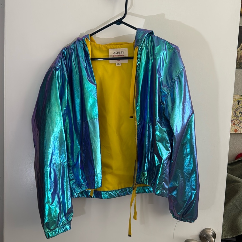 Ashley Sunrise Collection Holographic Jacket Unisex